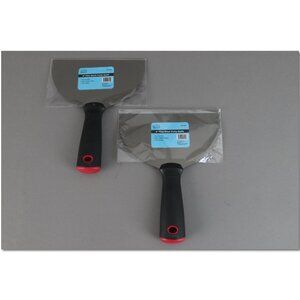 Two 6” flex steel putty knives. Putty Knife. You get both knives pictured